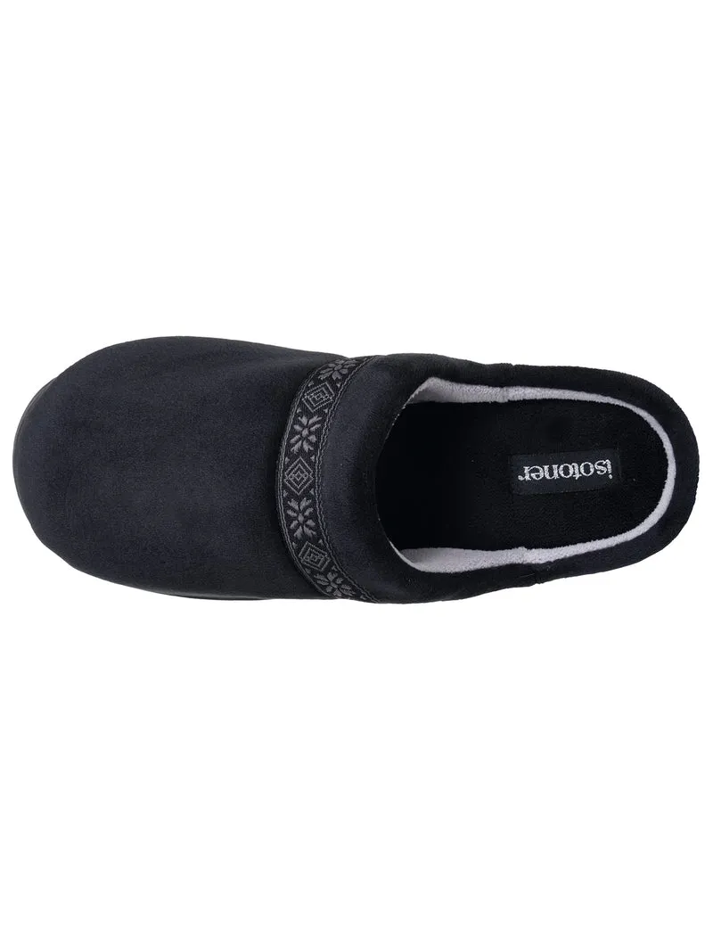 Chaussons Mules Femme talon Noir