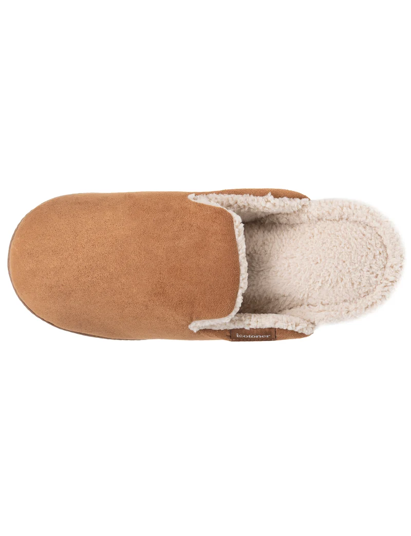 Chaussons Mules Homme Camel sherpa