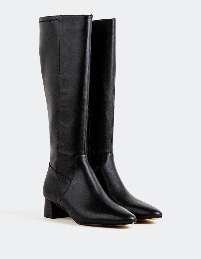 Joanie Black Leather