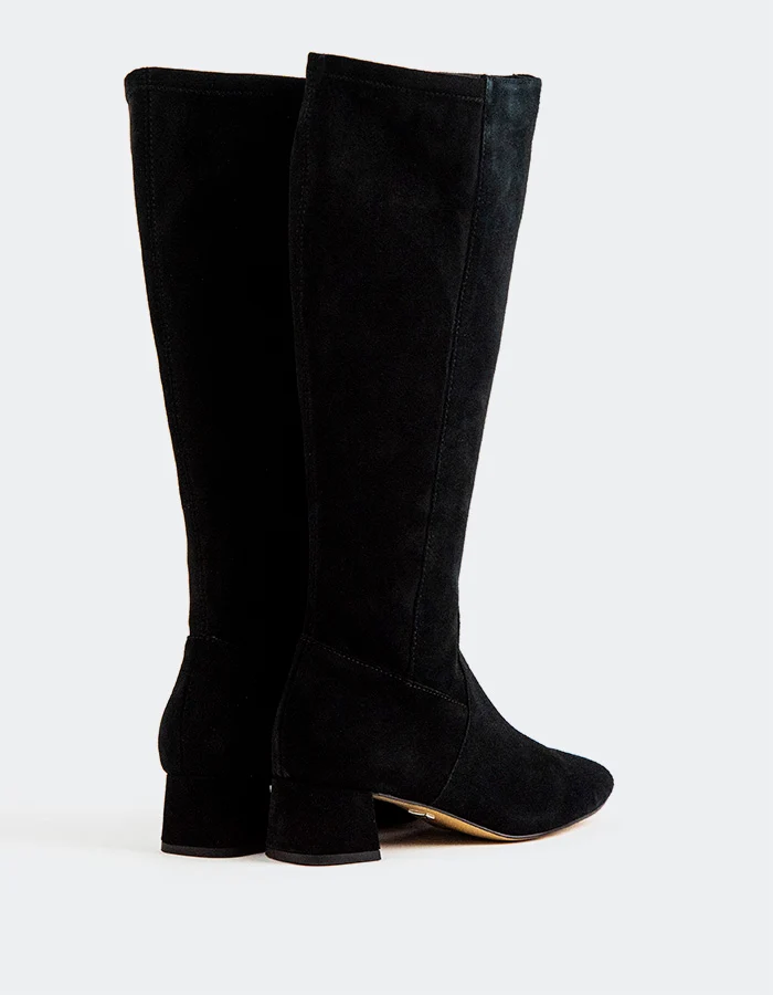 Joanie Black Suede