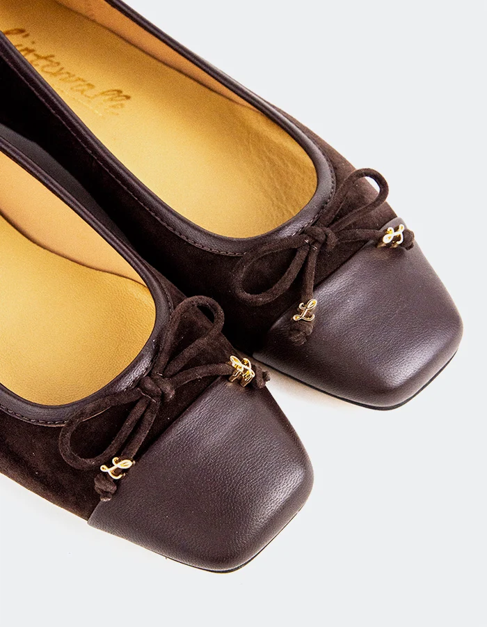 Suki Brown Suede