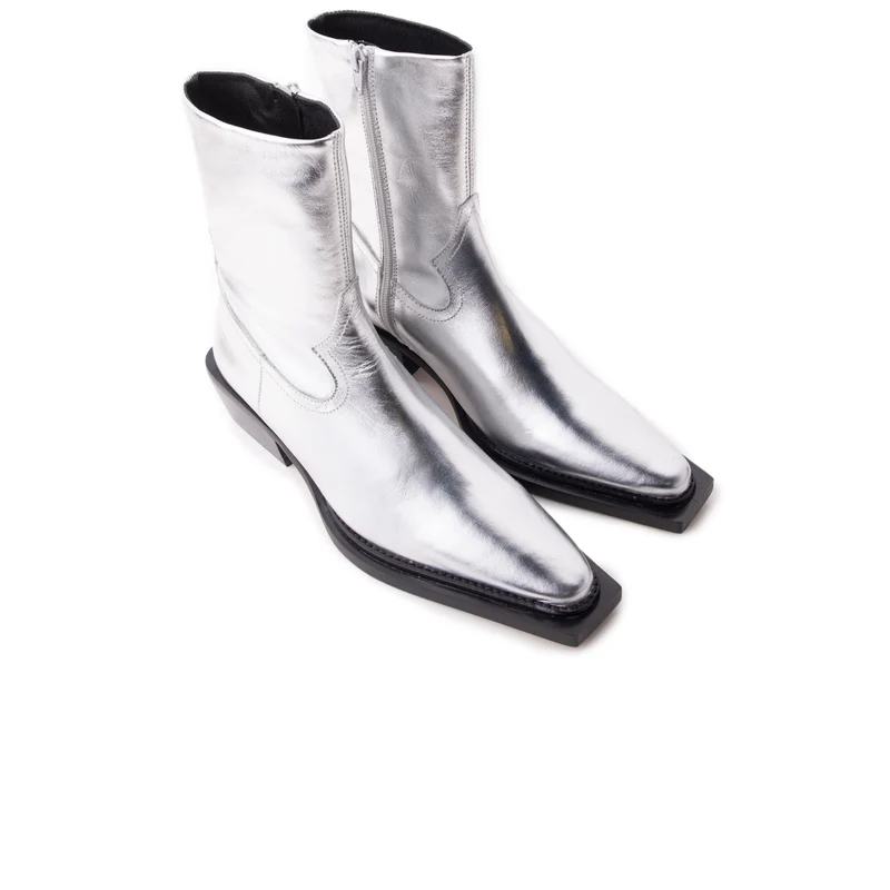 Frantz Silver Leather