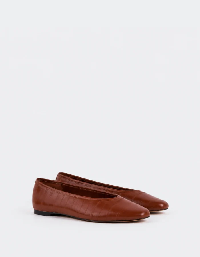 Juniper Cognac Eel Leather