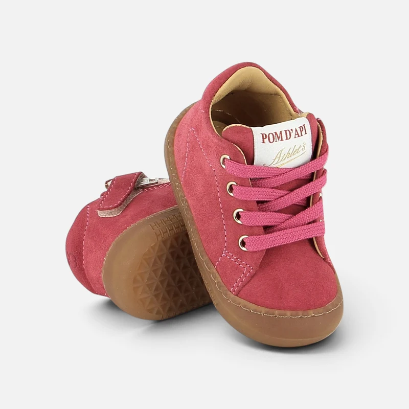 YAKA WALK - VELOURS - CHERRY