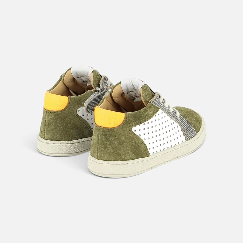 MOUSSE LACE PERFO - VEL-CARPENTER - OLIVE-OFF WHITE