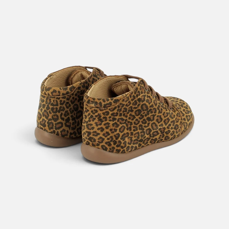 STAND-UP BOTTINE - BABY LEO - NATUREL