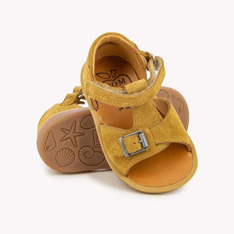 POPPY EASY - VELOURS - CAMEL