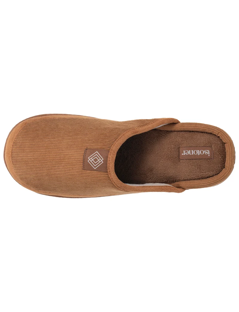 Chaussons Mules Homme Camel semelle crantée