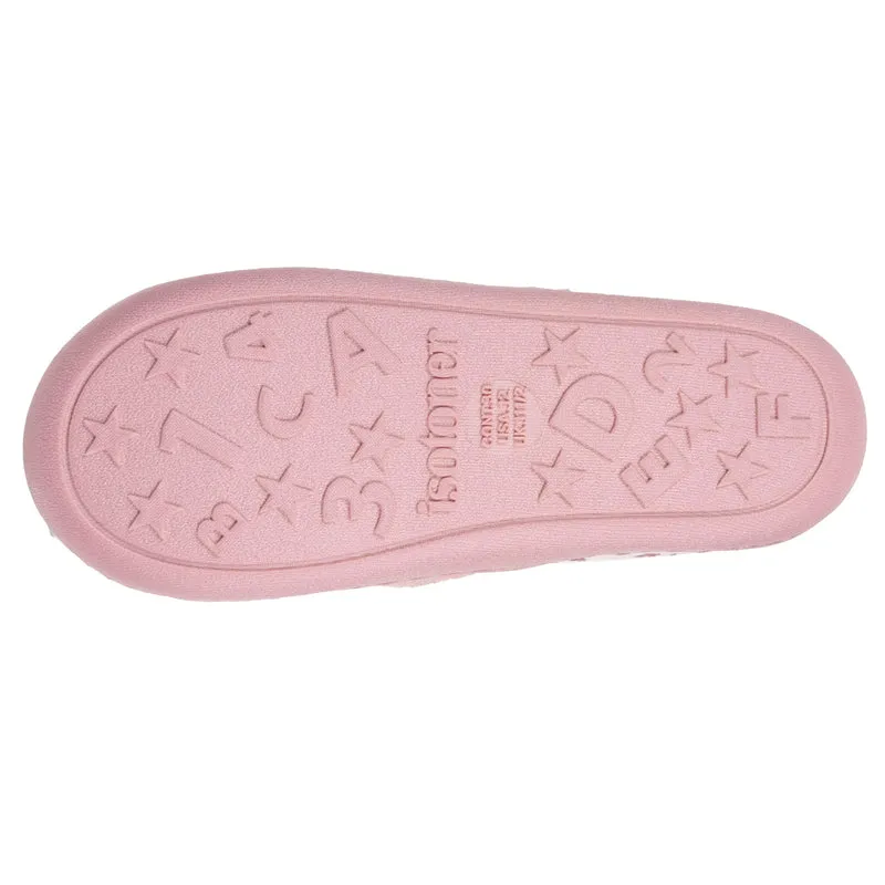 Chaussons Mocassins Enfant Rose Léopard