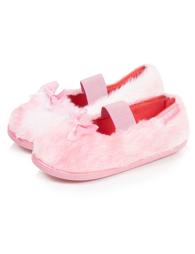 Chaussons Ballerines Enfant Rose