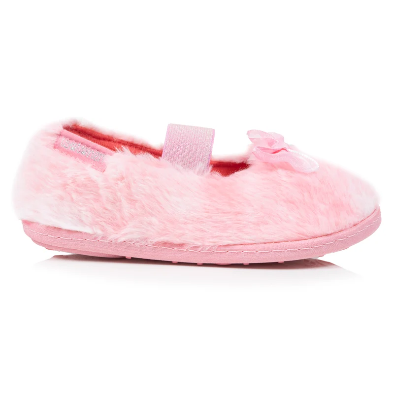 Chaussons Ballerines Enfant Rose