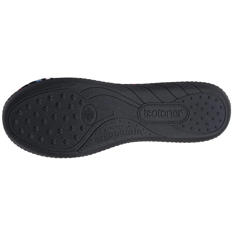 Chaussons Ballerines Femme Rayures canard