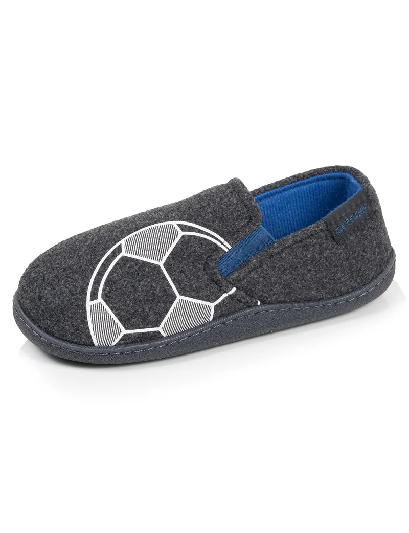 Chaussons Mocassins Enfant Gris Chiné