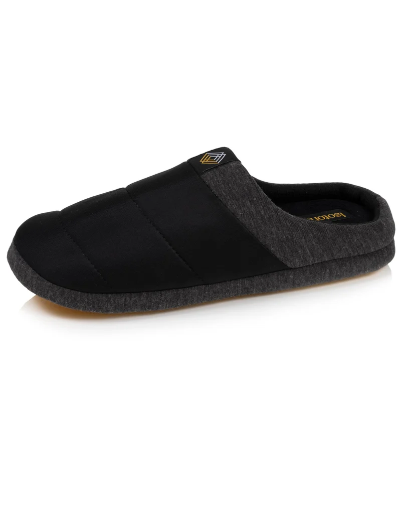Chaussons mules Homme Nylon Noir