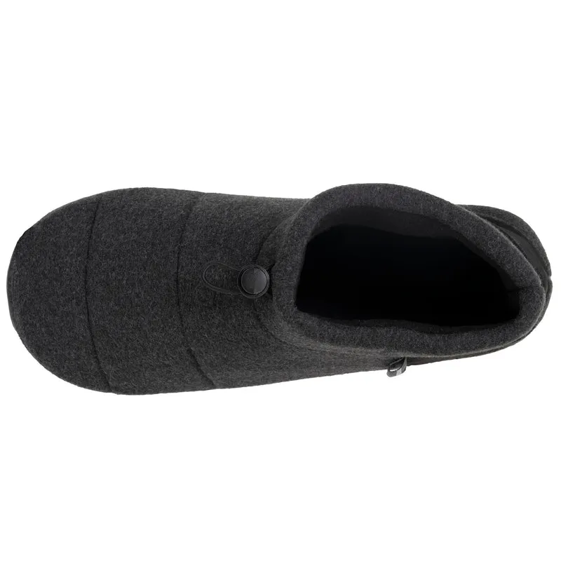 Chaussons bottillons Homme Gris chiné foncé