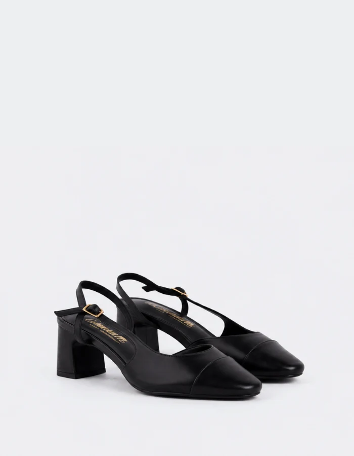 Avelin Black Leather