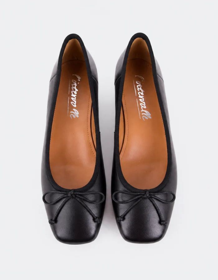 Mirel Black Leather