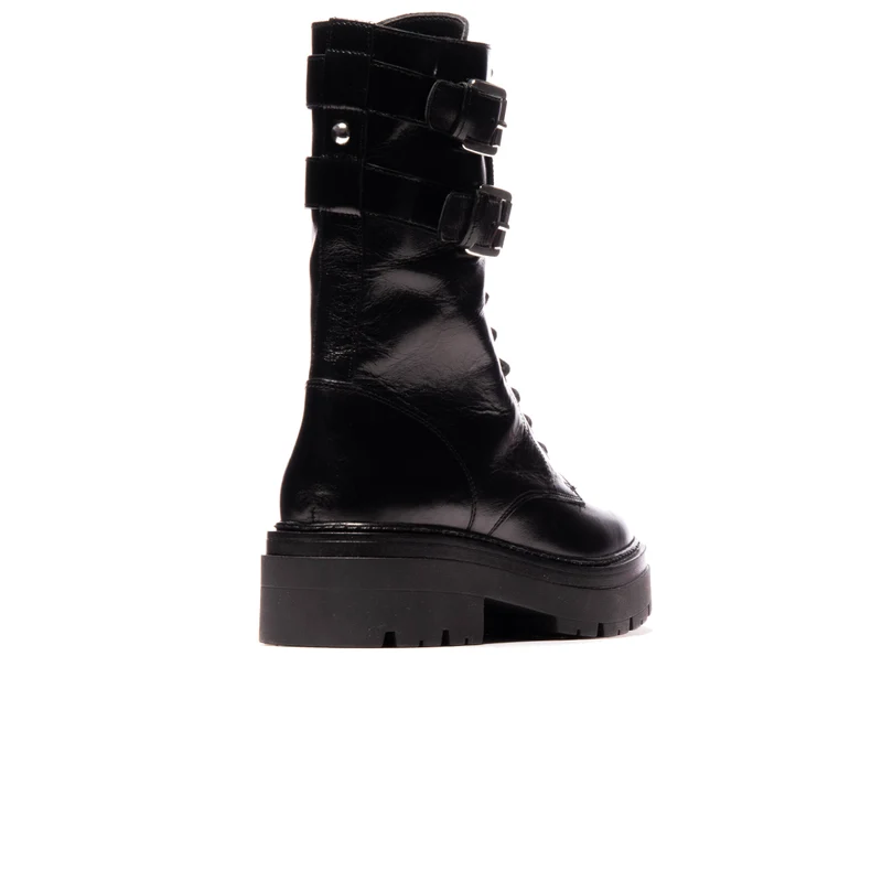 Sulmona Black Leather