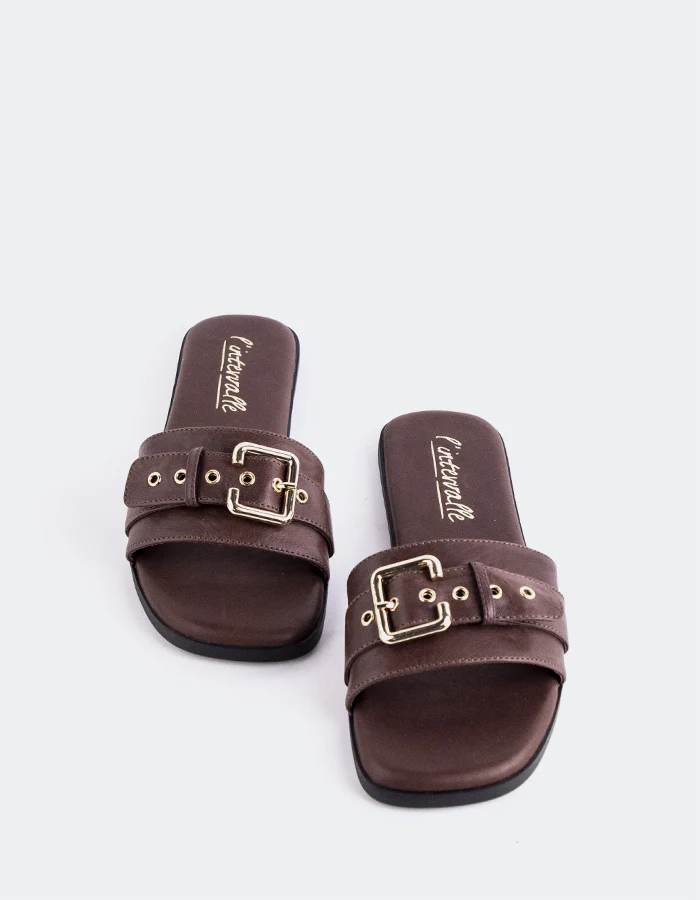 Sherra Brown Leather