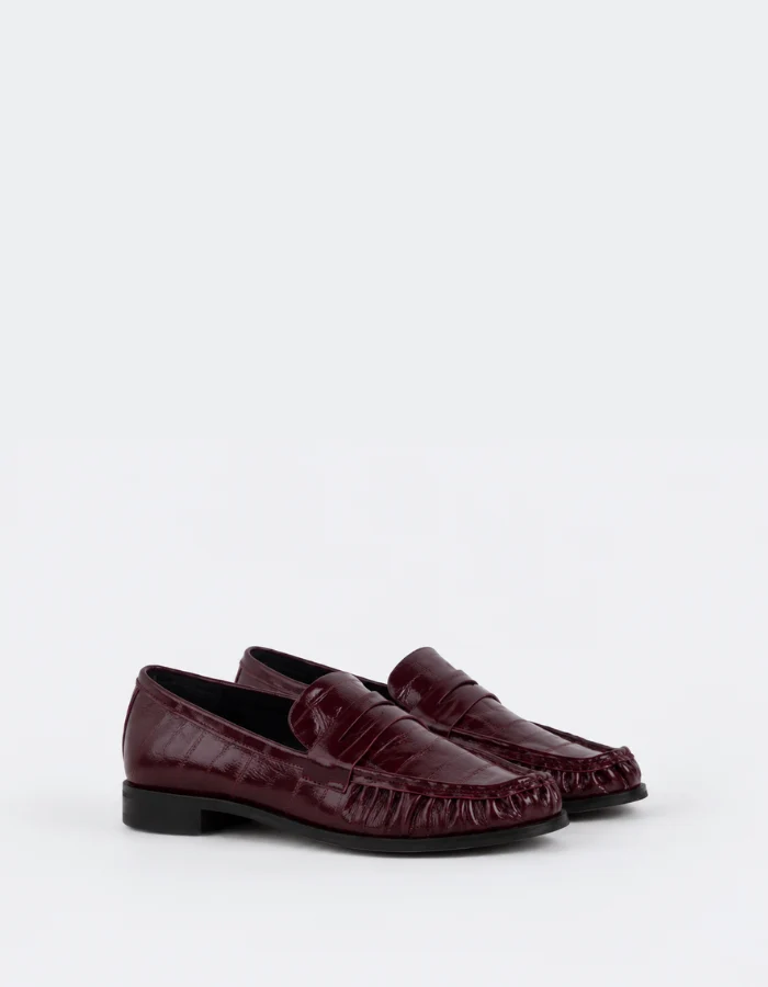 Ruchella Burgundy Leather
