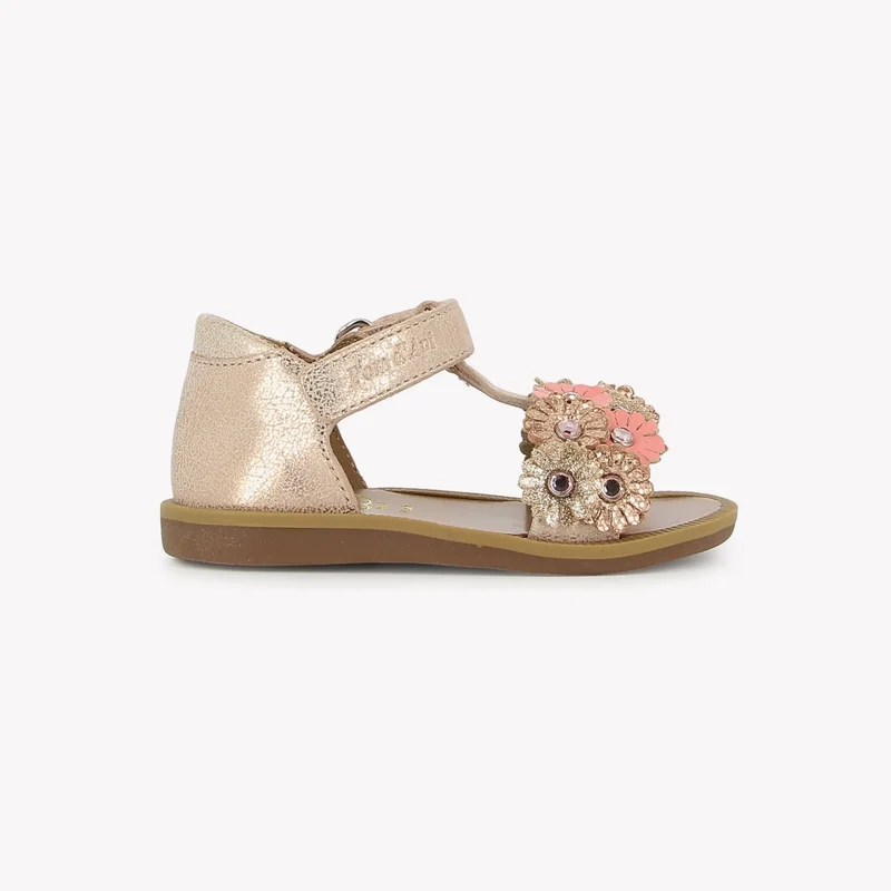 POPPY STRASS FLOWERS - MUESTRA - NUDE-MULTI