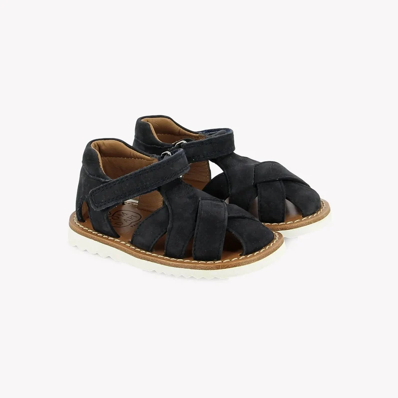 WAFF CROSS - NUBUCK - MARINE