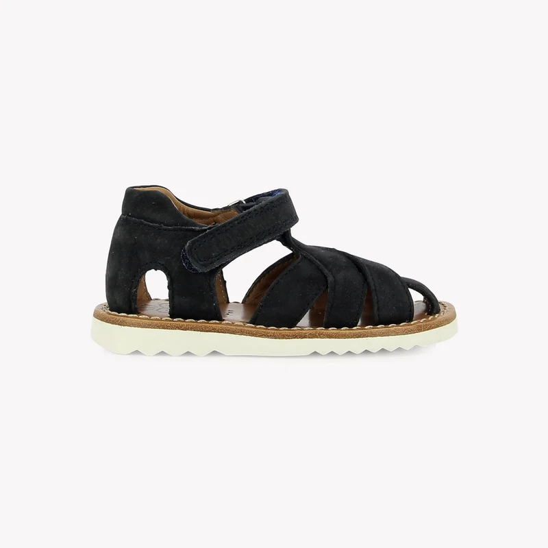 WAFF CROSS - NUBUCK - MARINE