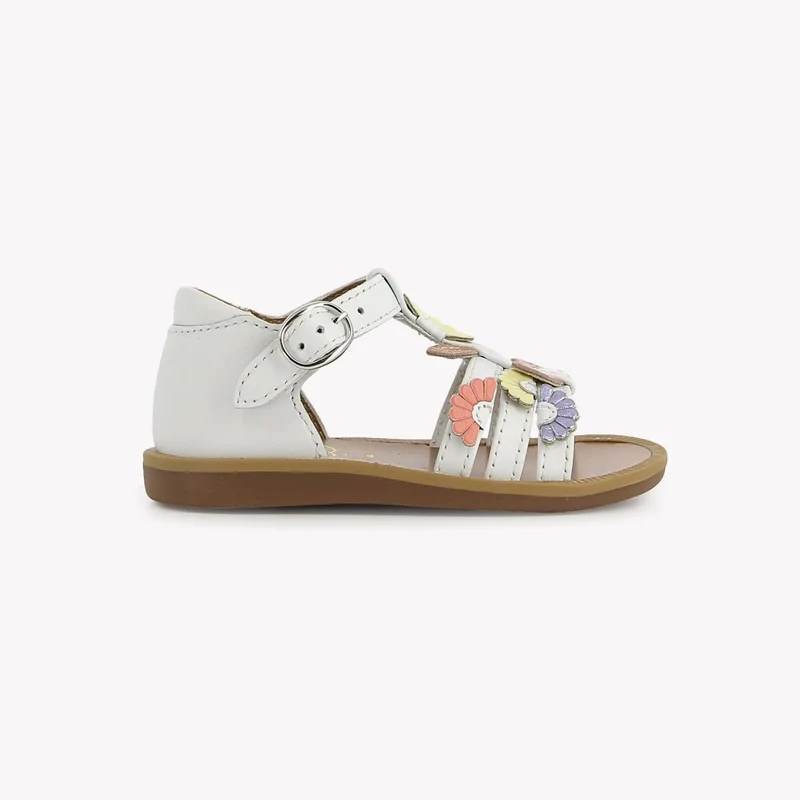 POPPY MULTI DAISY - NAPPA - BLANC-MULTI FRESH