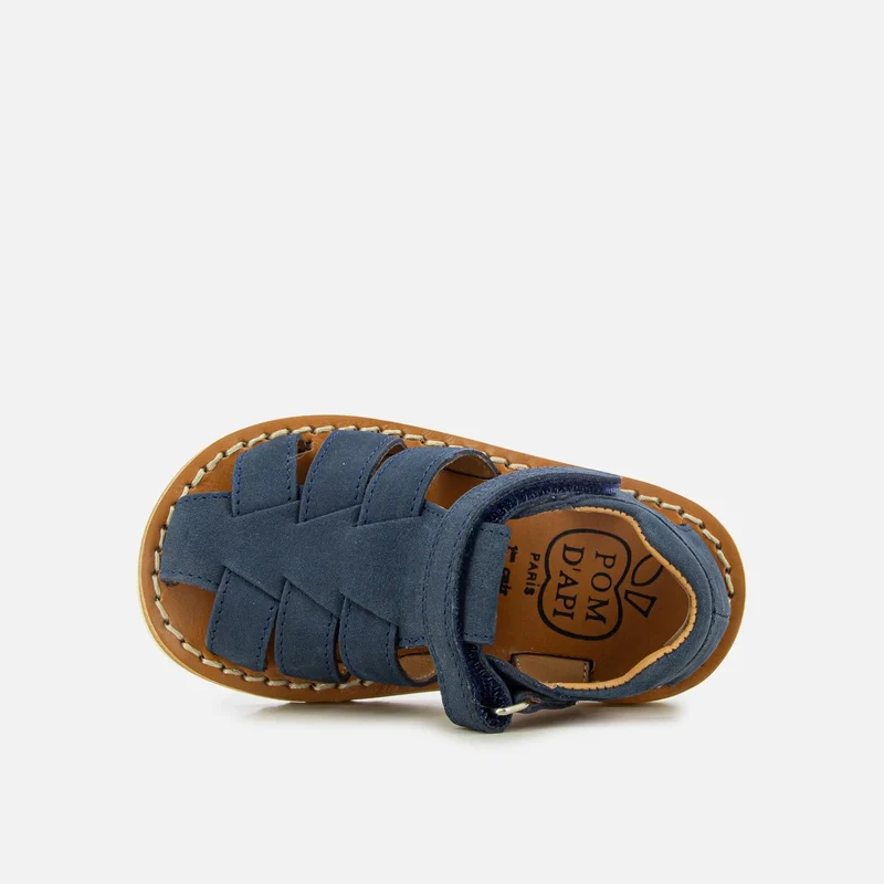 WAFF PAPY NUBUCK Bleu