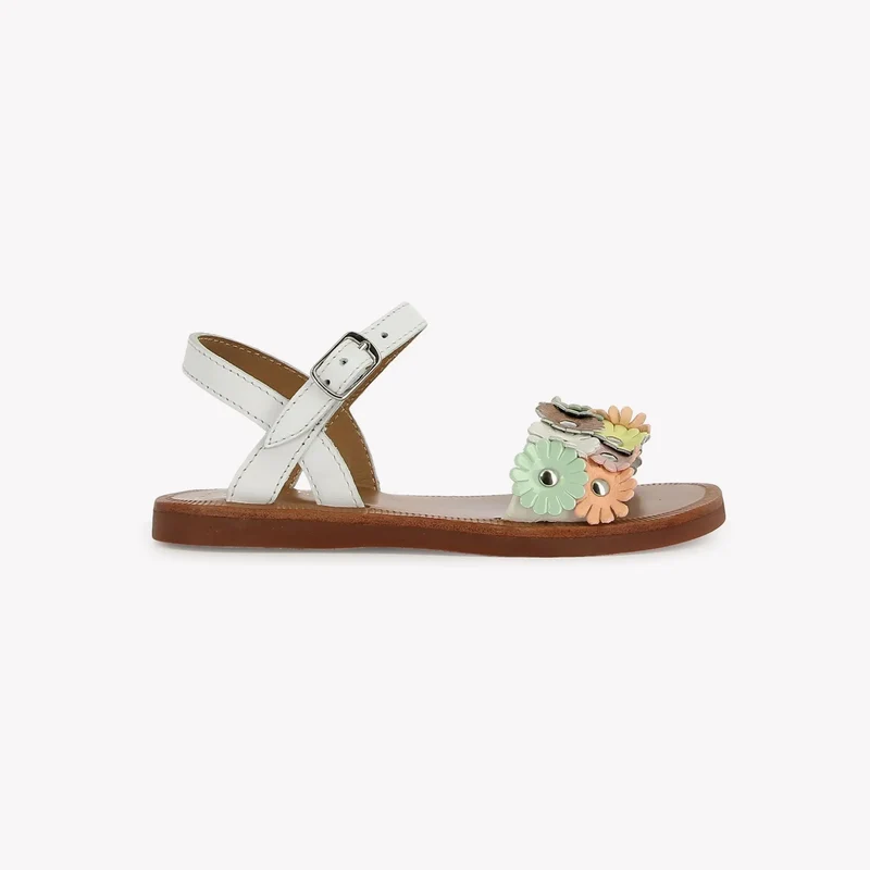 PLAGETTE MULTI FLO - NAPPA - BLANC-PASTEL