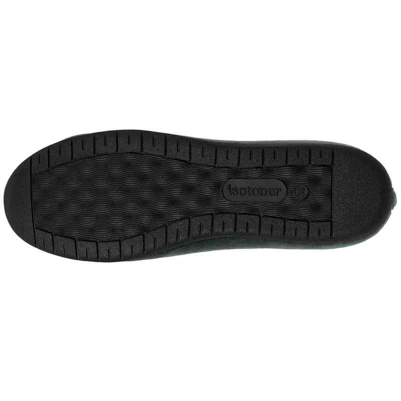 Chaussons ballerines confort Femme Sauge