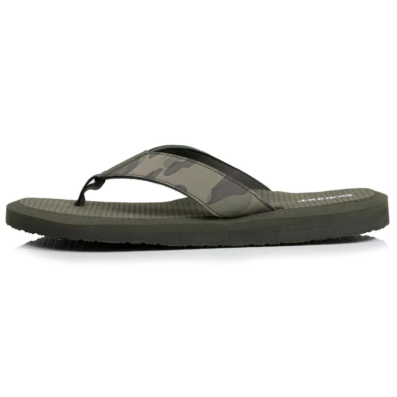 Tongs Homme sport camouflage kaki