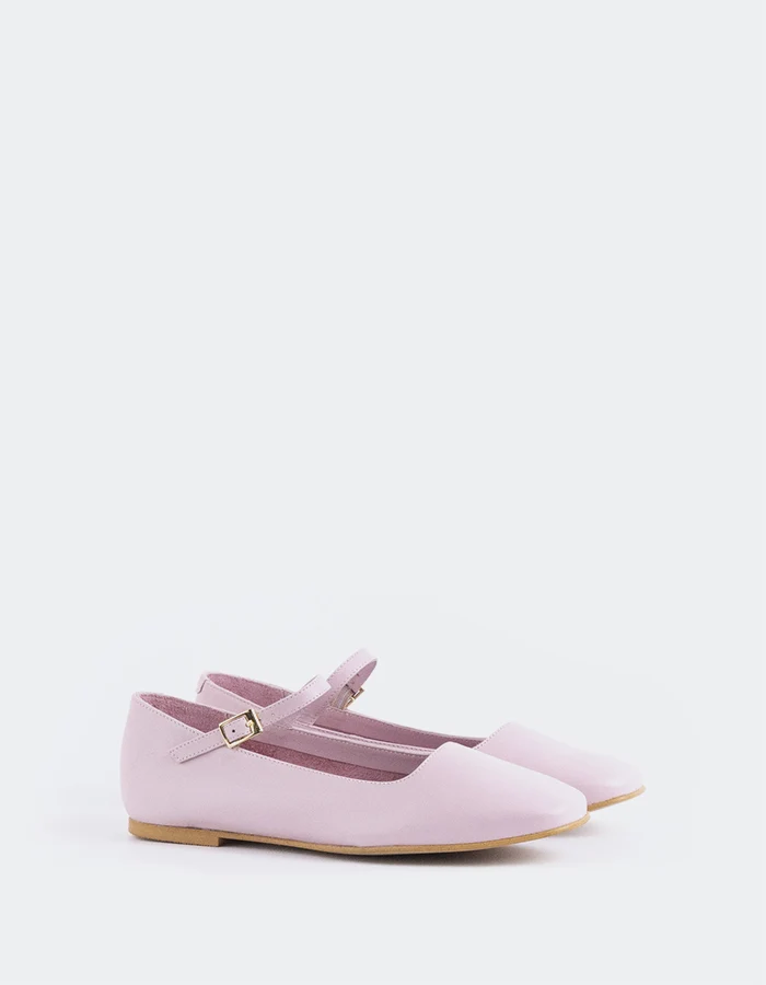 Reubena Pink Leather