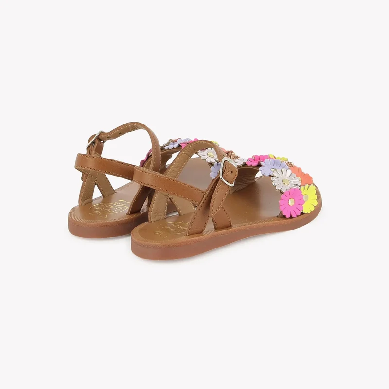 PLAGETTE MULTI FLO - NAPPA - CUERO-MULTI