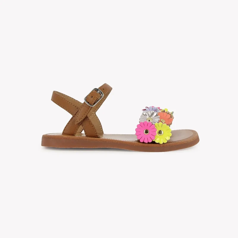 PLAGETTE MULTI FLO - NAPPA - CUERO-MULTI