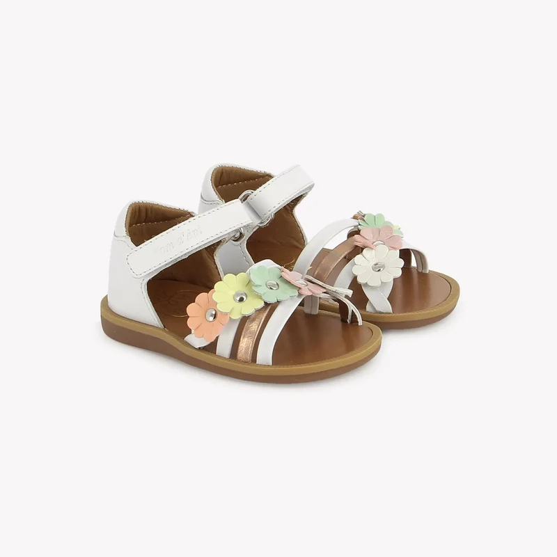 POPPY MULTI FLO - NAPPA - BLANC-PASTEL