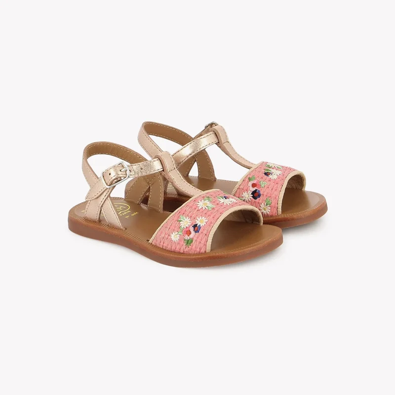 PLAGETTE RAPHIA BROD - LAMINATO-RAPHIA - AZALEA-CUIVRE