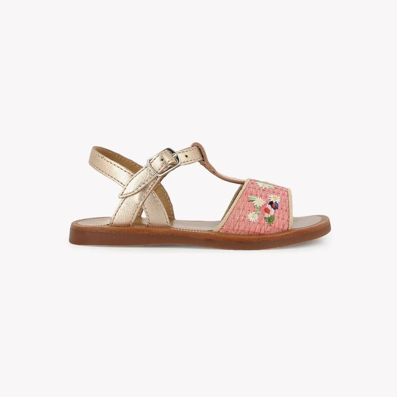 PLAGETTE RAPHIA BROD - LAMINATO-RAPHIA - AZALEA-CUIVRE