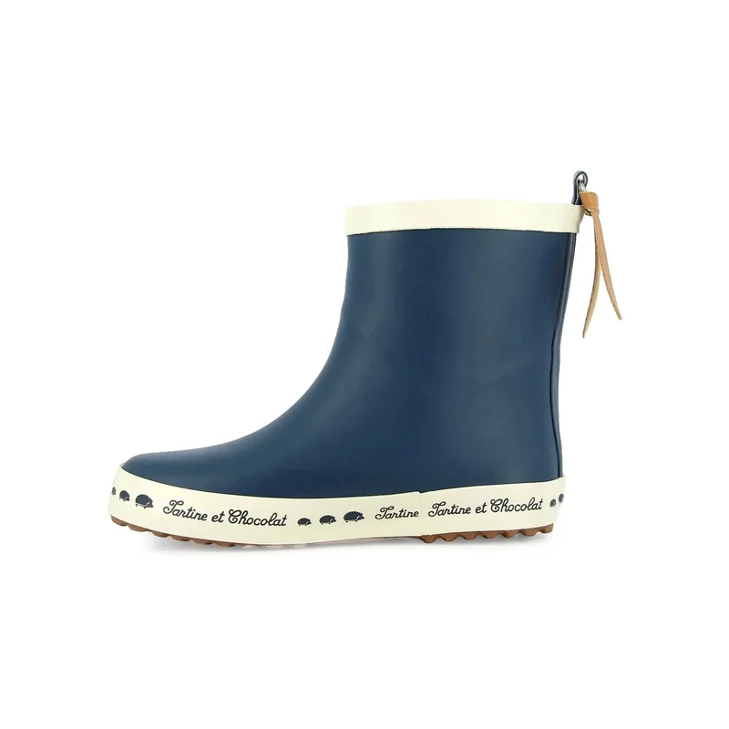 TC WELLY PATCH - CAOUTCHOUC - NAVY