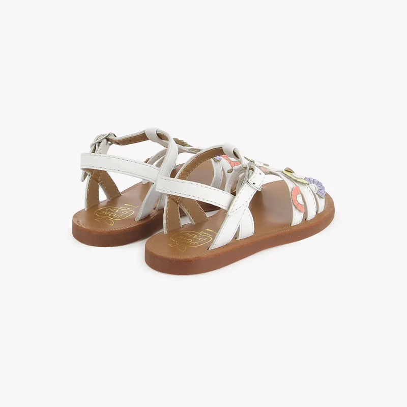 PLAGETTE MULTI DAISY - NAPPA - BLANC-MULTI FRESH
