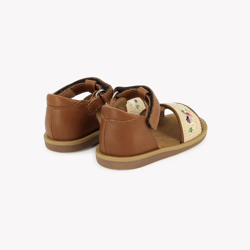 POPPY AIR NATUR - NAPPA-RAPHIA - CUERO-CREMA