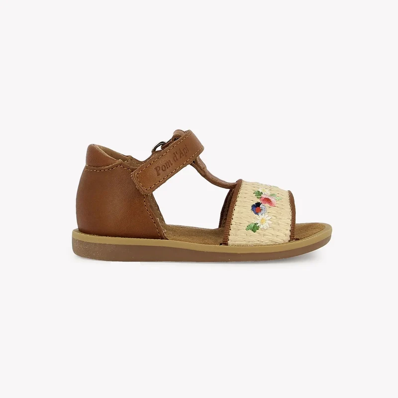 POPPY AIR NATUR - NAPPA-RAPHIA - CUERO-CREMA
