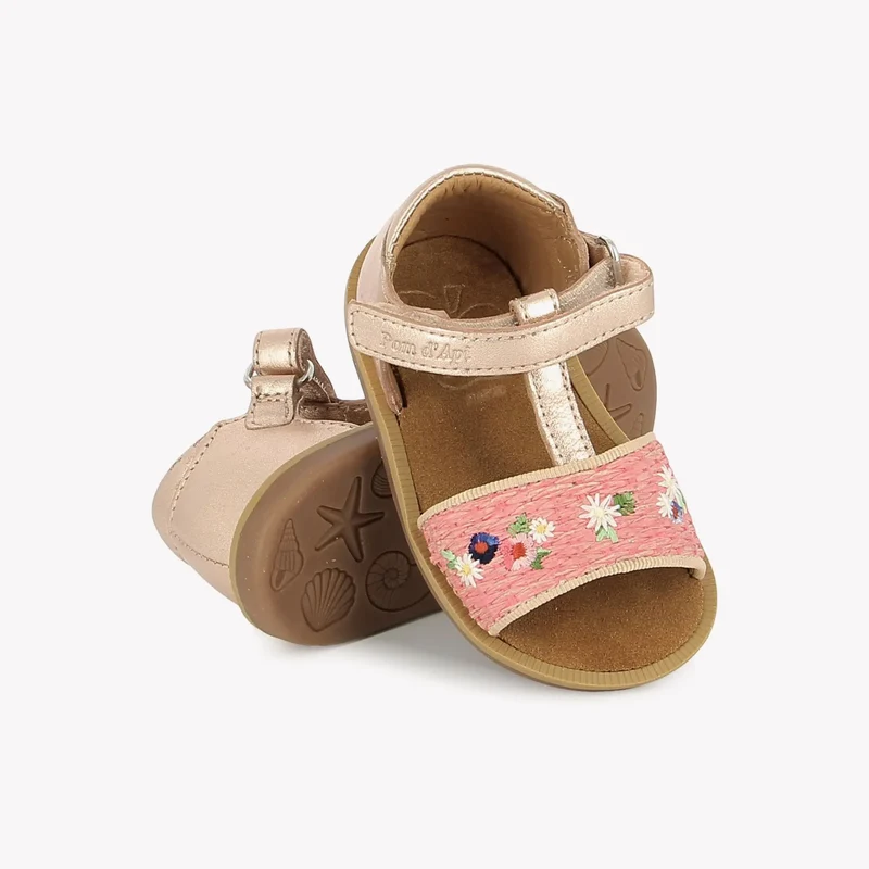 POPPY AIR NATUR - LAMINATO-RAPHIA - CUIVRE-AZALEA