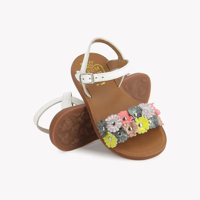 PLAGETTE MULTI FLO - VERNIS - BLANC-MULTI