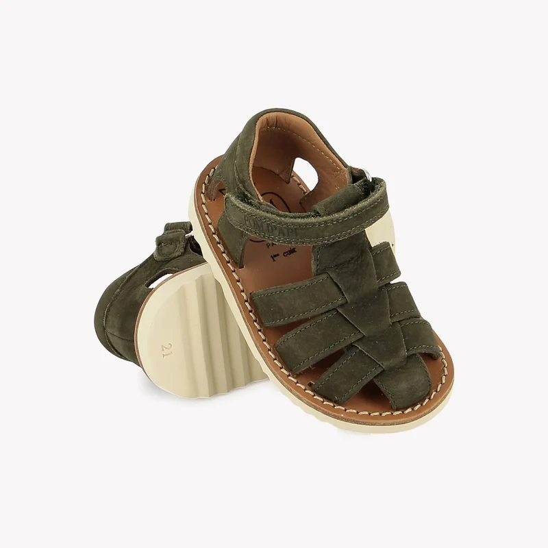 WAFF PAPY - NUBUCK - KAKI