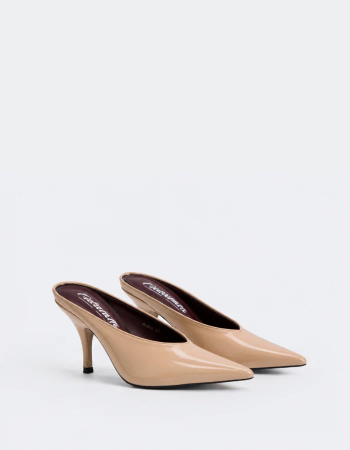 Amelie Beige Patent