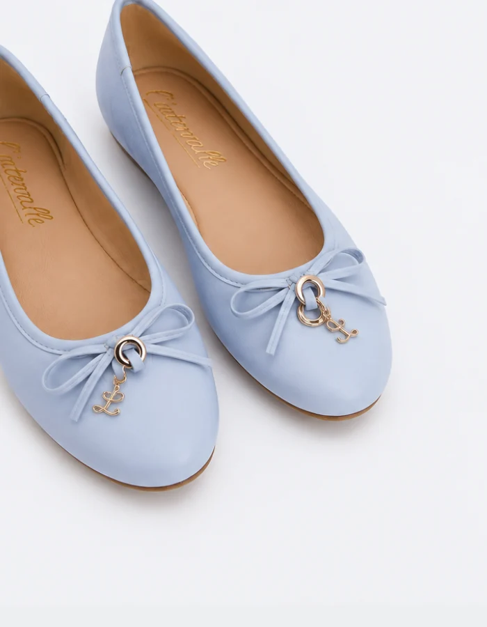Maira Blue Leather