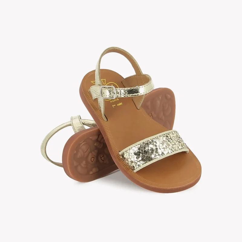 PLAGETTE BUCKLE TAO - LAM-GLI - PLATINE-OR