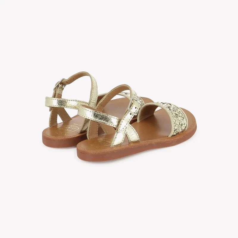 PLAGETTE BUCKLE TAO - LAM-GLI - PLATINE-OR