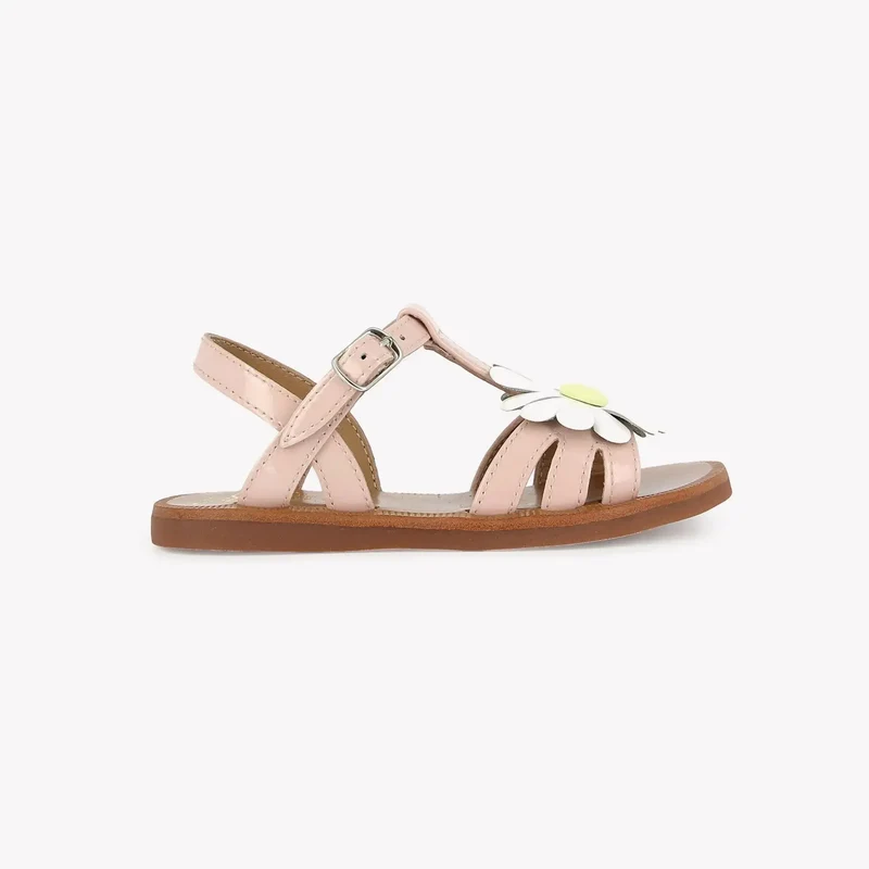 PLAGETTE BIG FLO - VERNIS - PINK